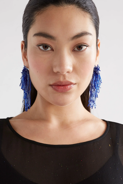 Karan Earring - Denim