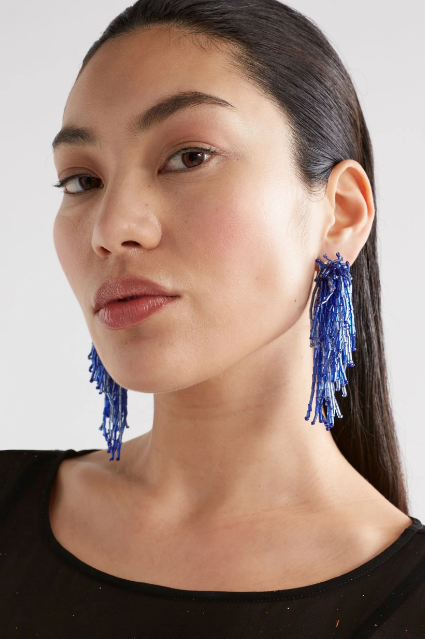 Karan Earring - Denim