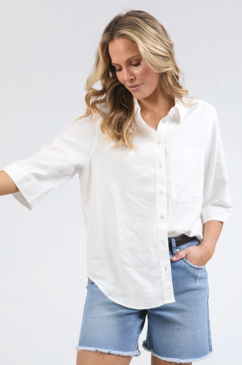 Leah Shirt - White