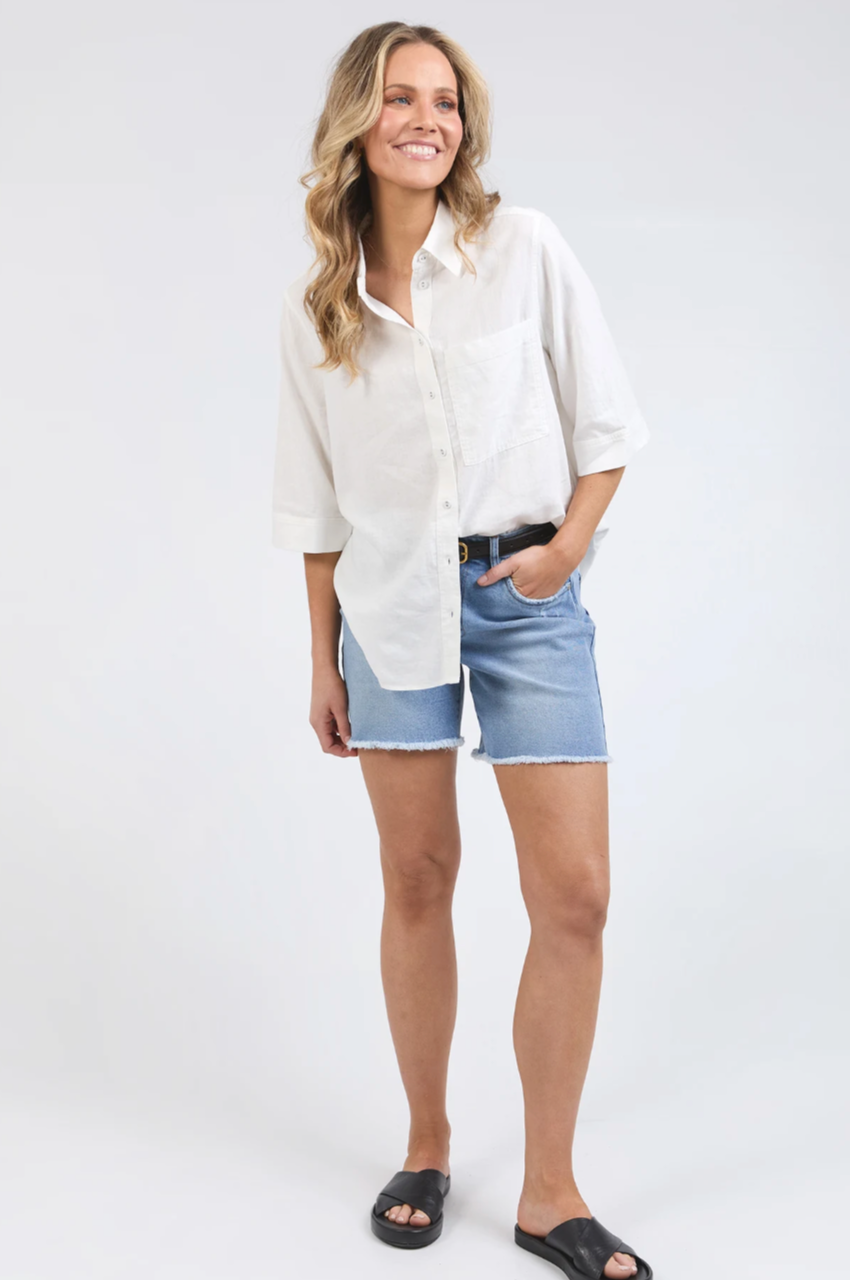 Leah Shirt - White