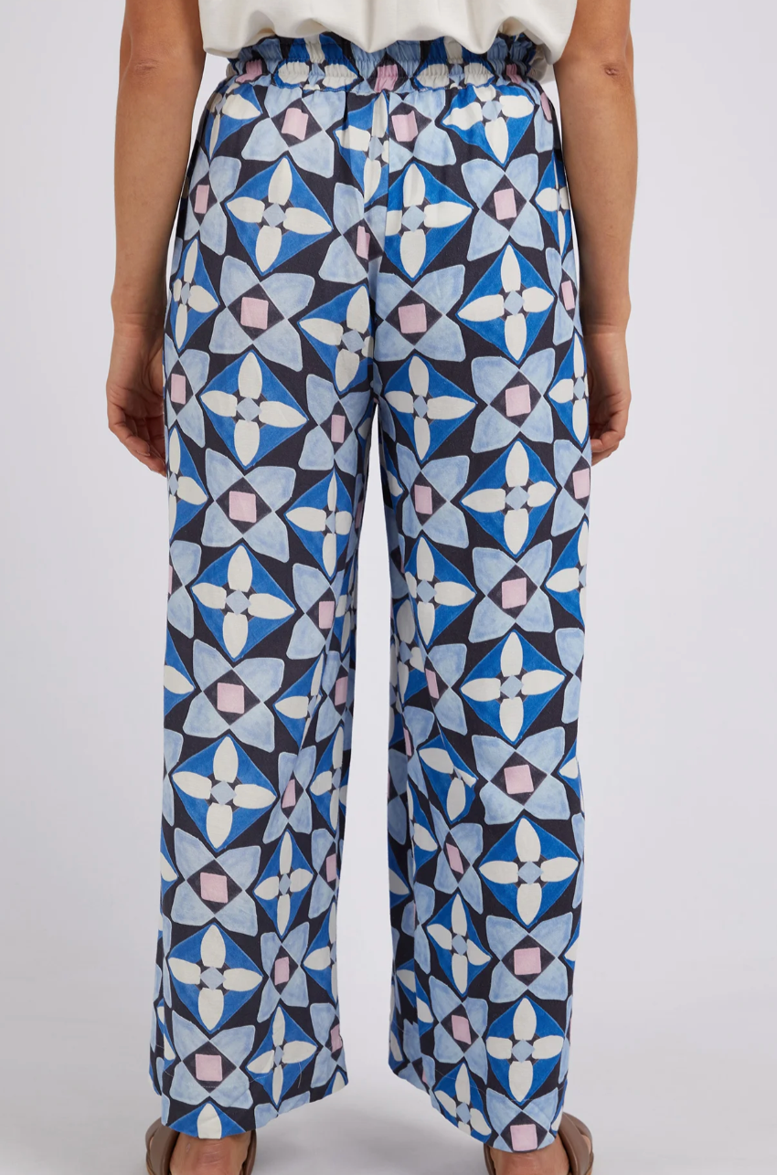 Painted Tile Pant - Geo Print