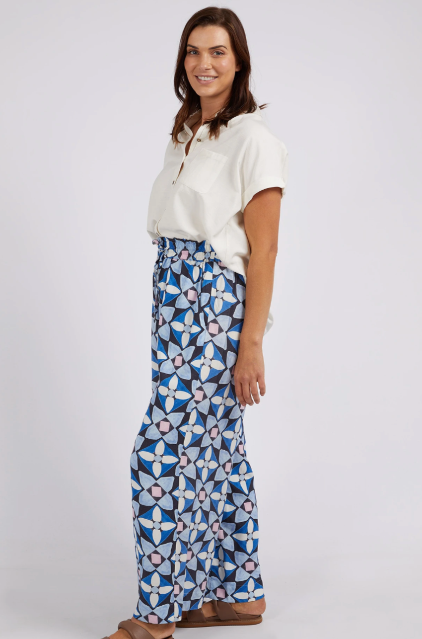 Painted Tile Pant - Geo Print