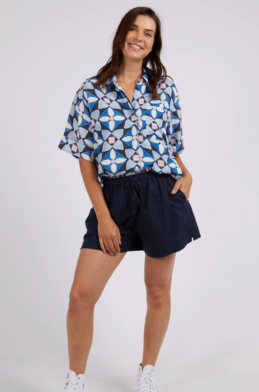 Painted Tile Shirt - Geo Print