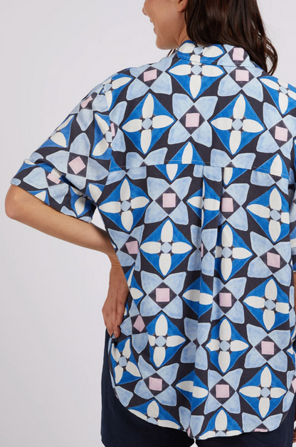 Painted Tile Shirt - Geo Print