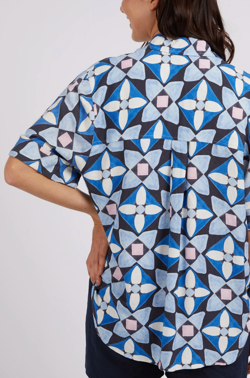 Painted Tile Shirt - Geo Print