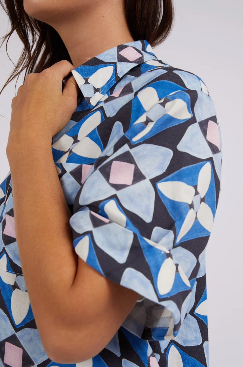 Painted Tile Shirt - Geo Print