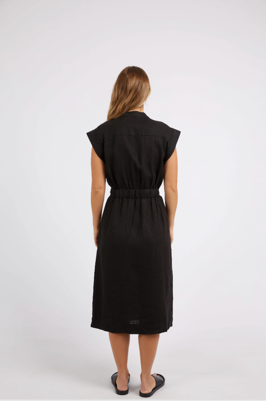 Harlow Midi Dress - Black