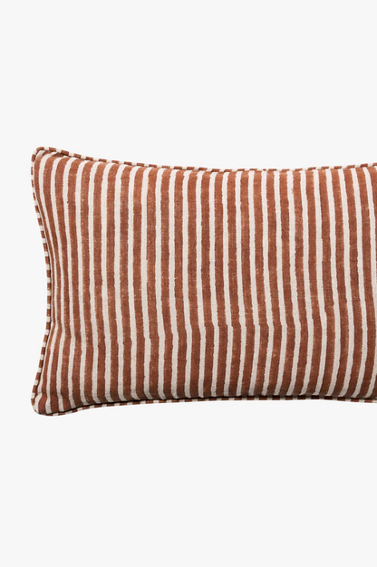 Gia Terracotta Mini Cushion - 30cm x 50cm