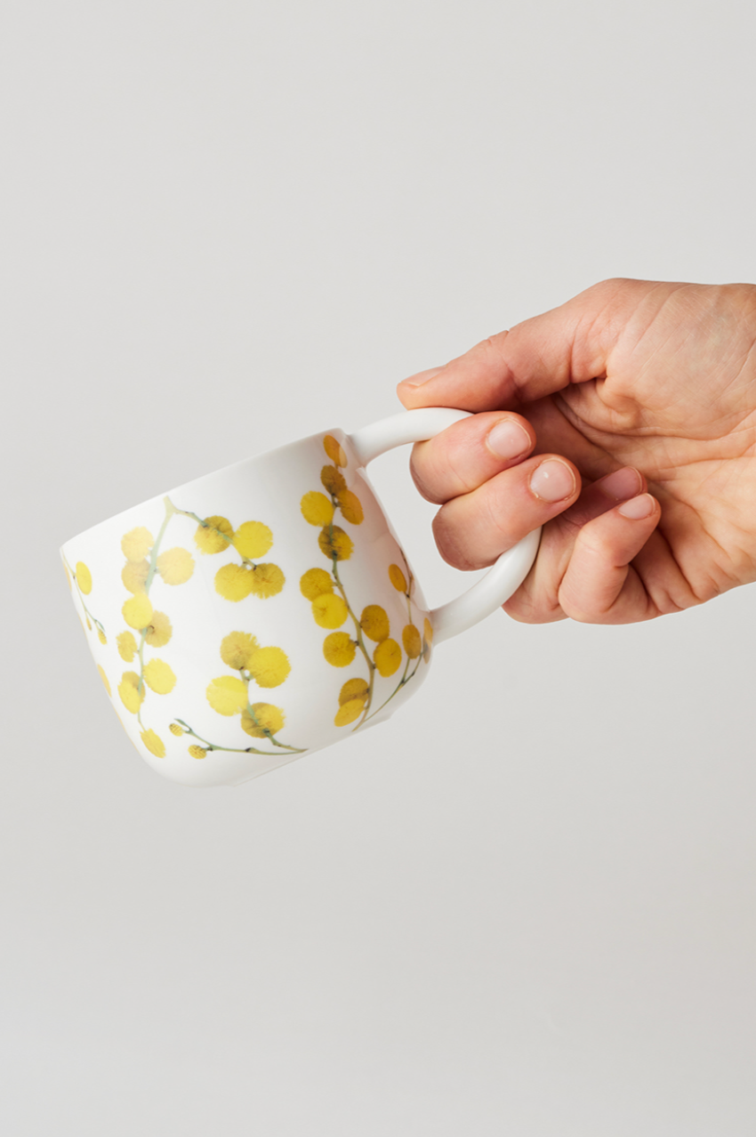 Sunny Day Mug Set - Wattle Blossom