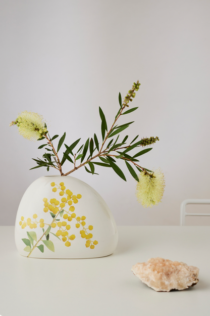 Macro Botanics Vase - Golden Glow Wattle