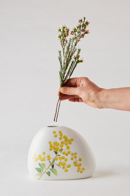 Macro Botanics Vase - Golden Glow Wattle