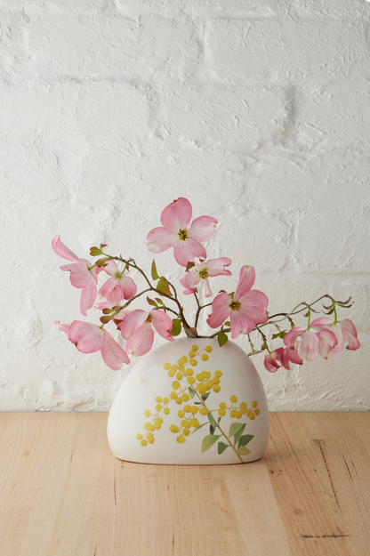 Macro Botanics Vase - Golden Glow Wattle