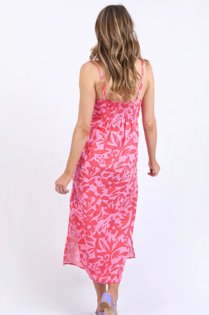 Sunset Hour Dress Sleeveless - Print