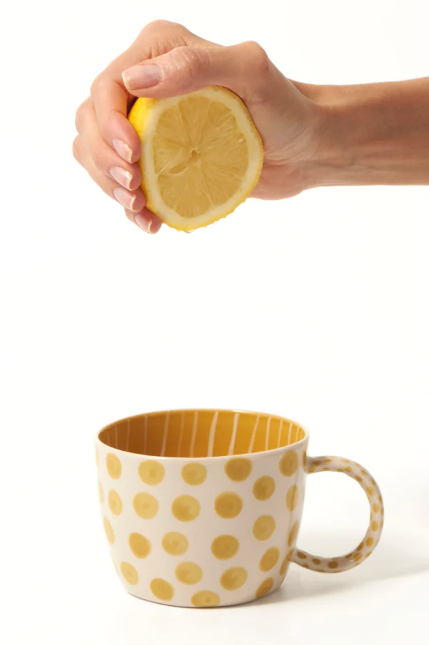 Chino Mug - Mustard Dot