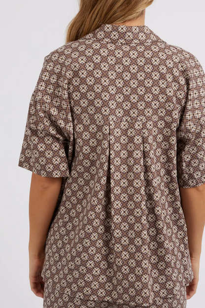 Lui Geo Shirt - Geo Print