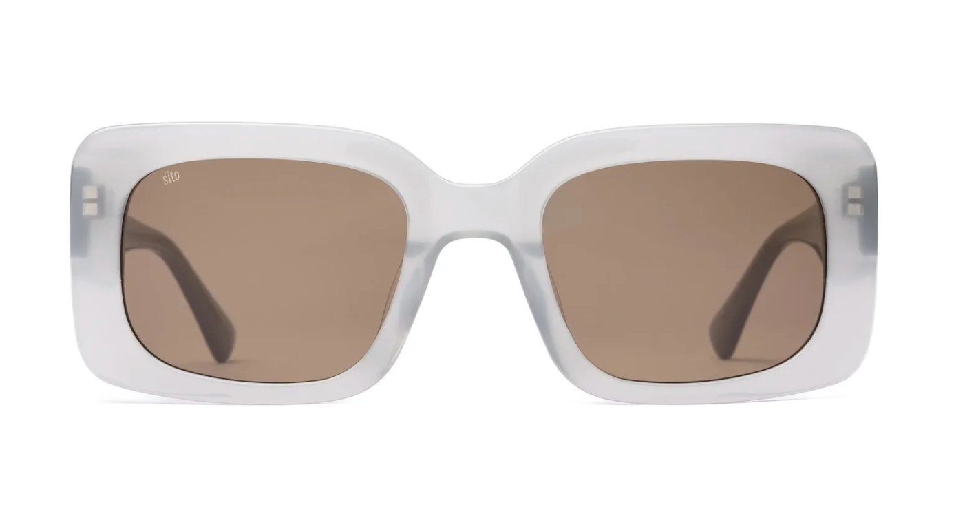 Sito Sunglasses 'Indi' - Milky Sage/Coffee