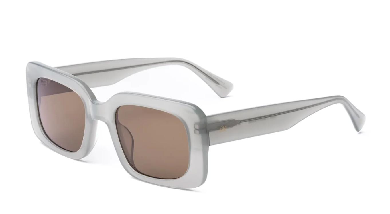 Sito Sunglasses 'Indi' - Milky Sage/Coffee