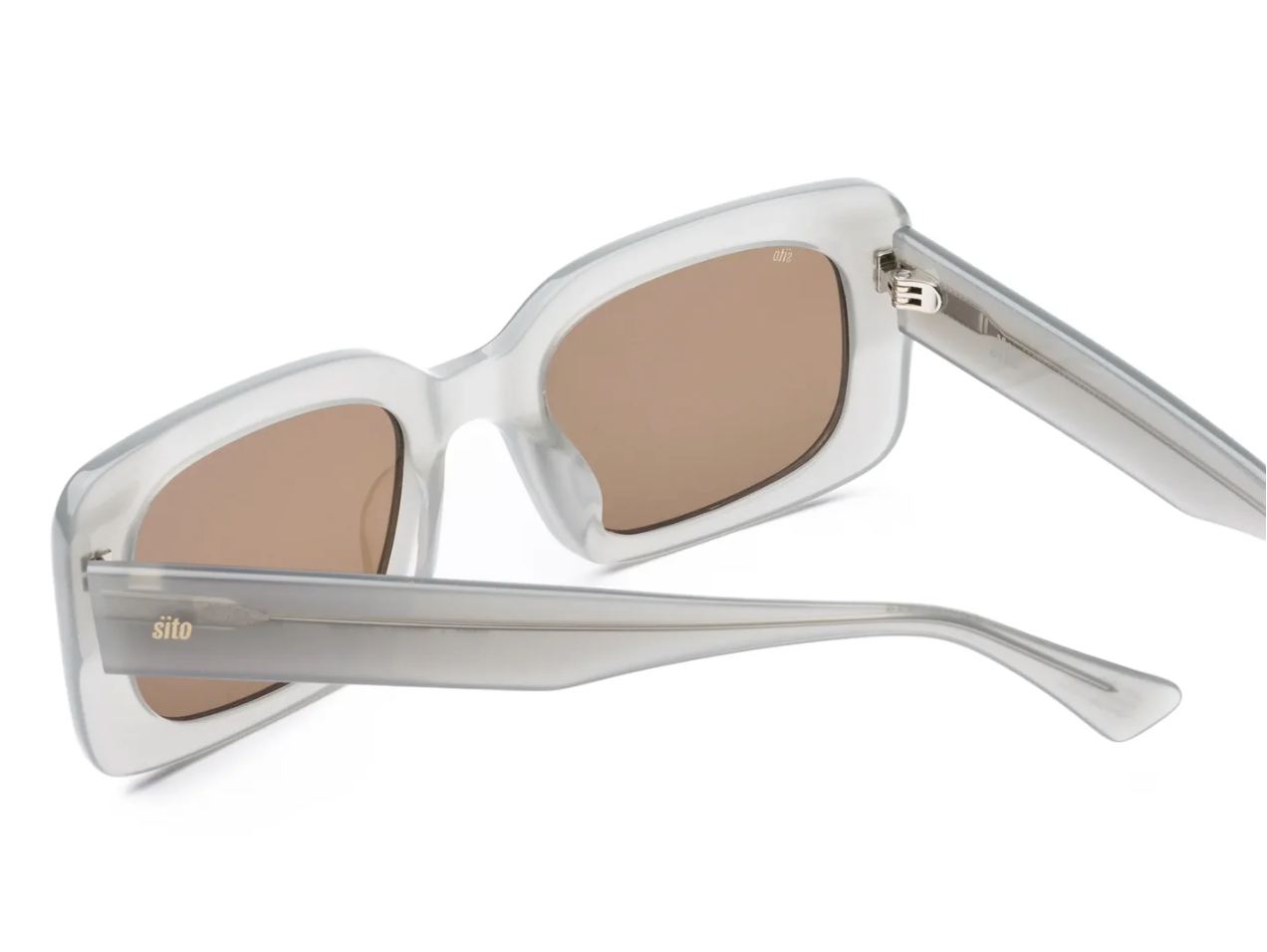 Sito Sunglasses 'Indi' - Milky Sage/Coffee