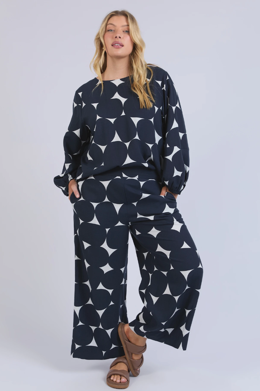 Demi Spot Pant - Spot Print