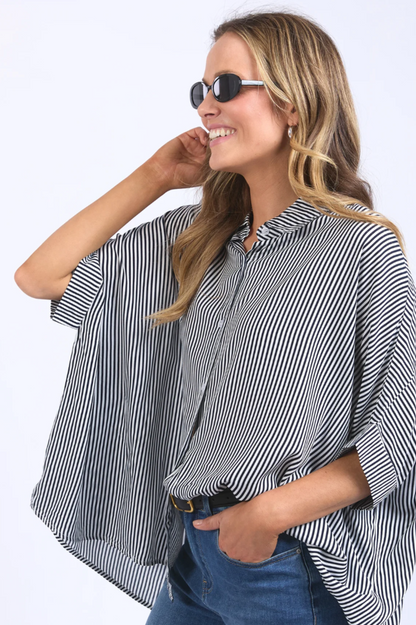 Luna Shirt - Navy