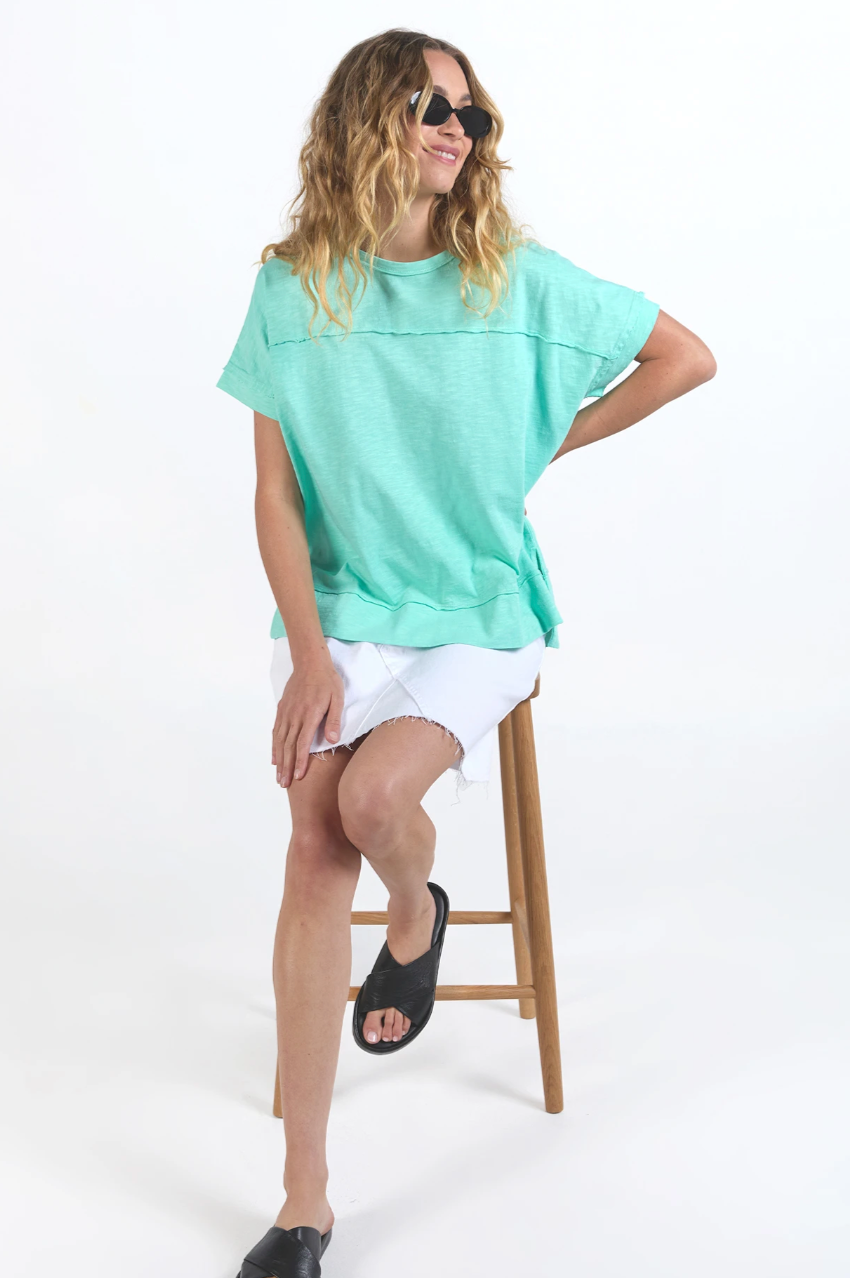 Allison Tee - Neon Mint