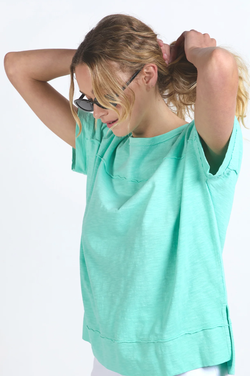 Allison Tee - Neon Mint