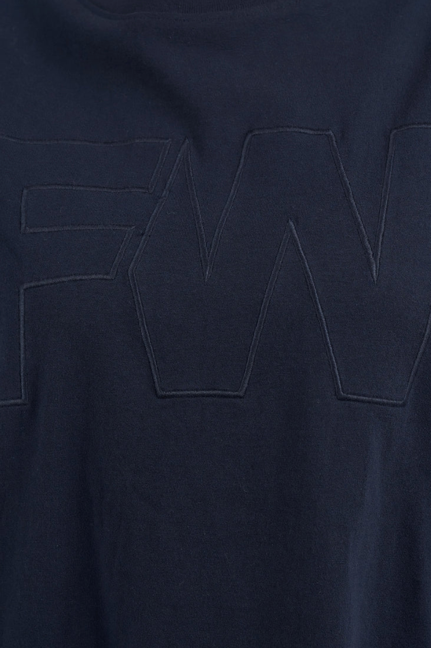 Foxwood Embrooidery Tee - Navy