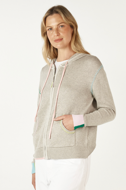 Zaket & Plover Hand Craft Hoodie - Marl