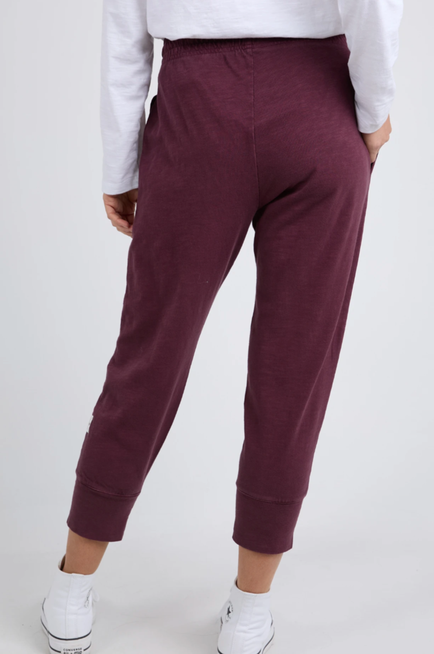 Elm Brunch Pant - Merlot