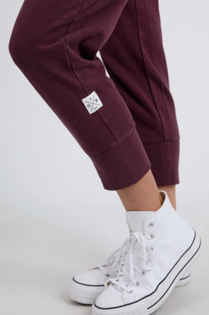 Elm Brunch Pant - Merlot