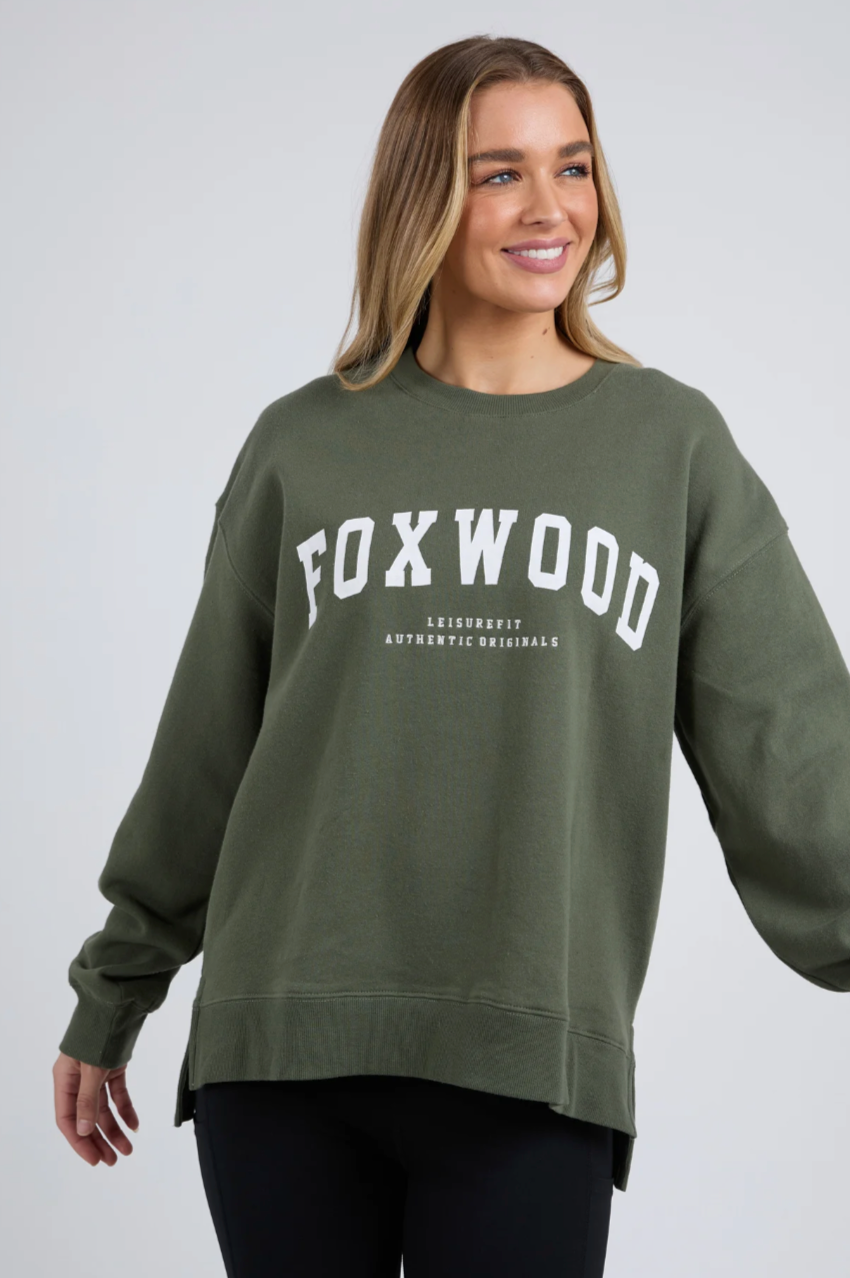 Foxwood Interval Crew - Khaki