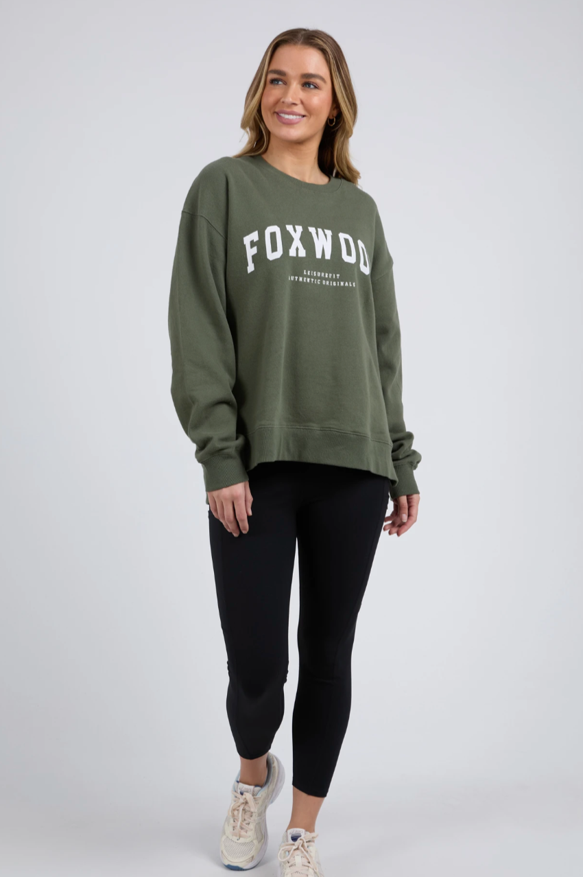 Foxwood Interval Crew - Khaki