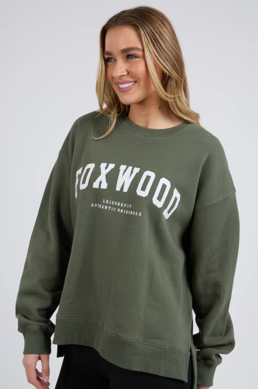 Foxwood Interval Crew - Khaki