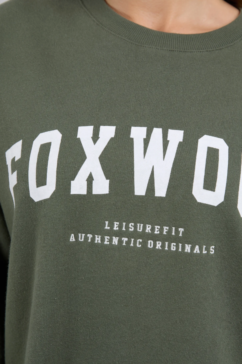 Foxwood Interval Crew - Khaki