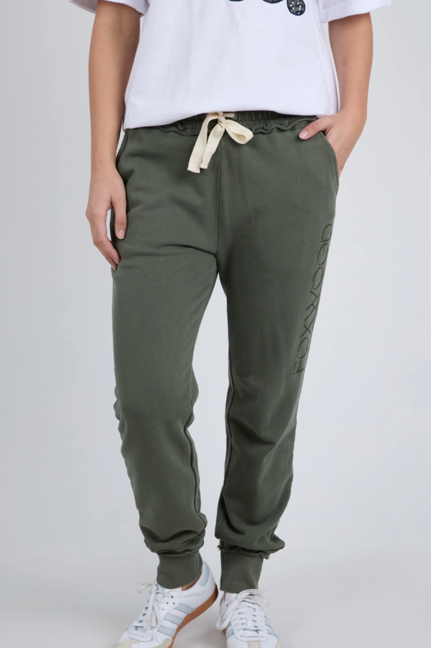 Foxwood Simplified Track  Pant - Khaki