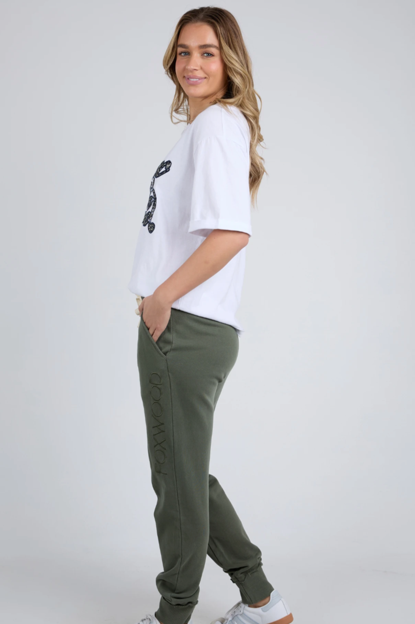 Foxwood Simplified Track  Pant - Khaki