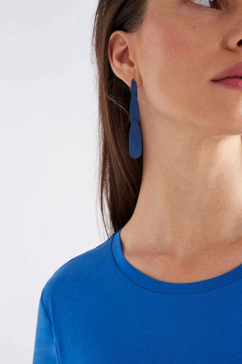 Elk Niiv Earring - Cobalt