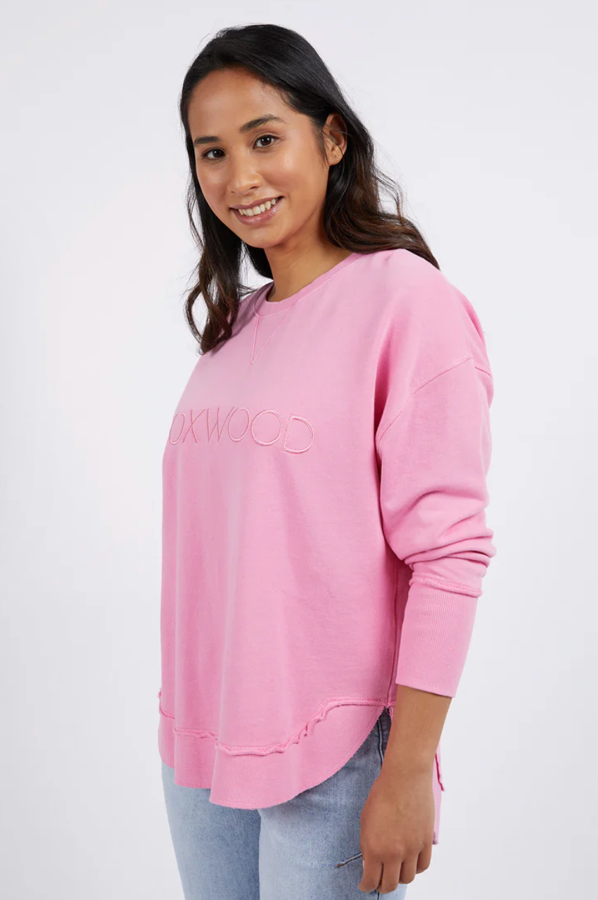 Foxwood Simplified Crew - Bubblegum Pink