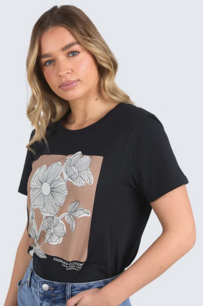 Foxwood Flower Block Tee