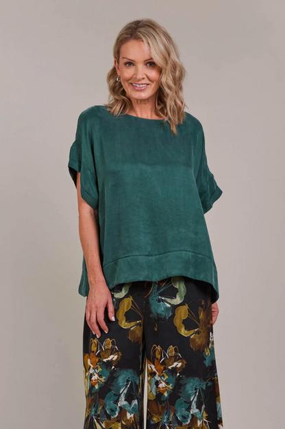 Eden Relaxed Top - Aventurine