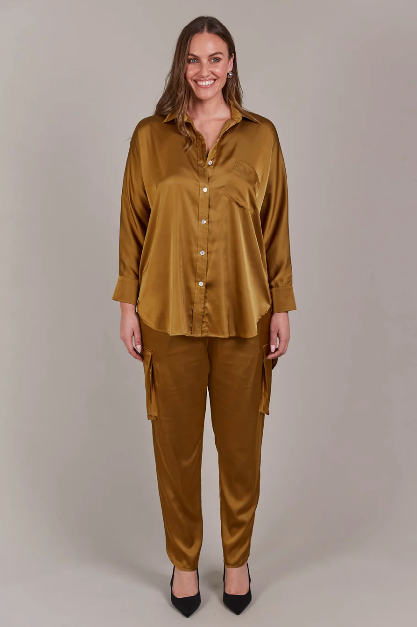 Ivy Shirt - Tobacco