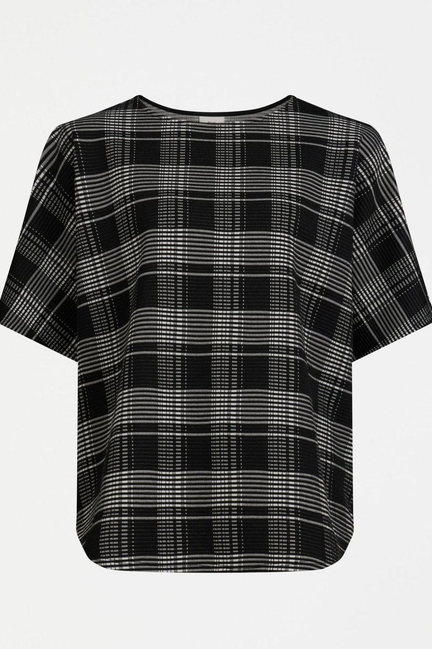 Elk Mairea Tshirt - Black/White