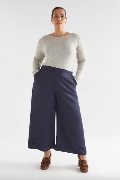 Elk Wide Leg Culotte - Moonlight