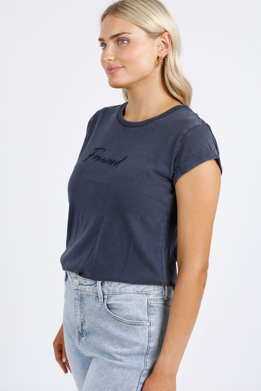 Foxwood Signature Tee - Navy