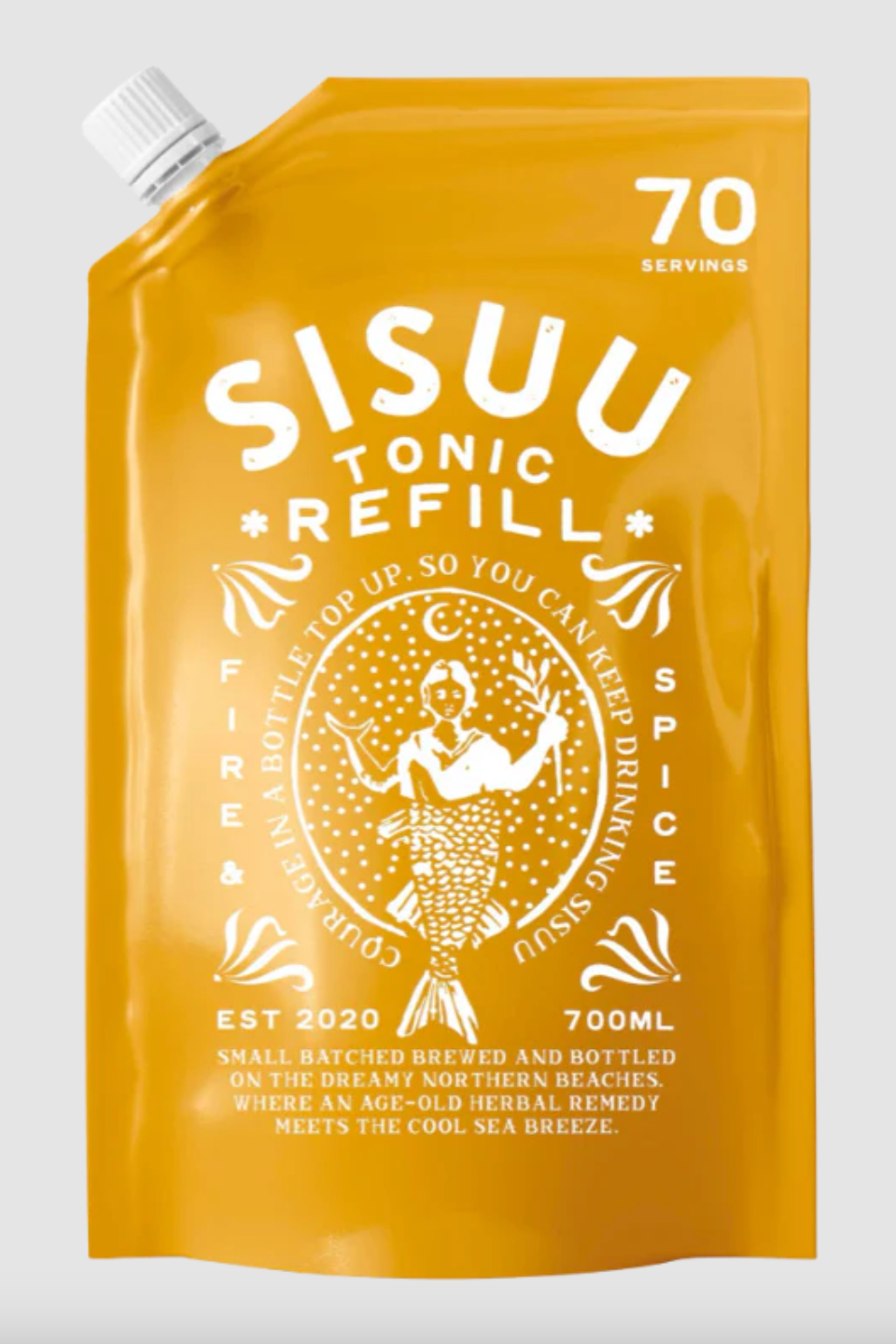 Sisuu Fire & Spice Tonic - Refill Pouch 700ml