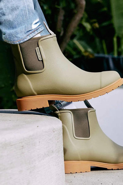 Merry People Bobbi Gumboots/Rainboots - Khaki