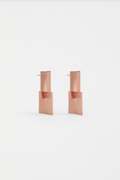 Staas Stud Earring - Rose Gold