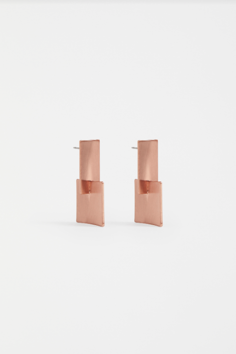 Staas Stud Earring - Rose Gold