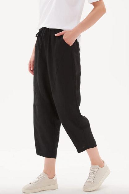 Tie Front Linen Jogger