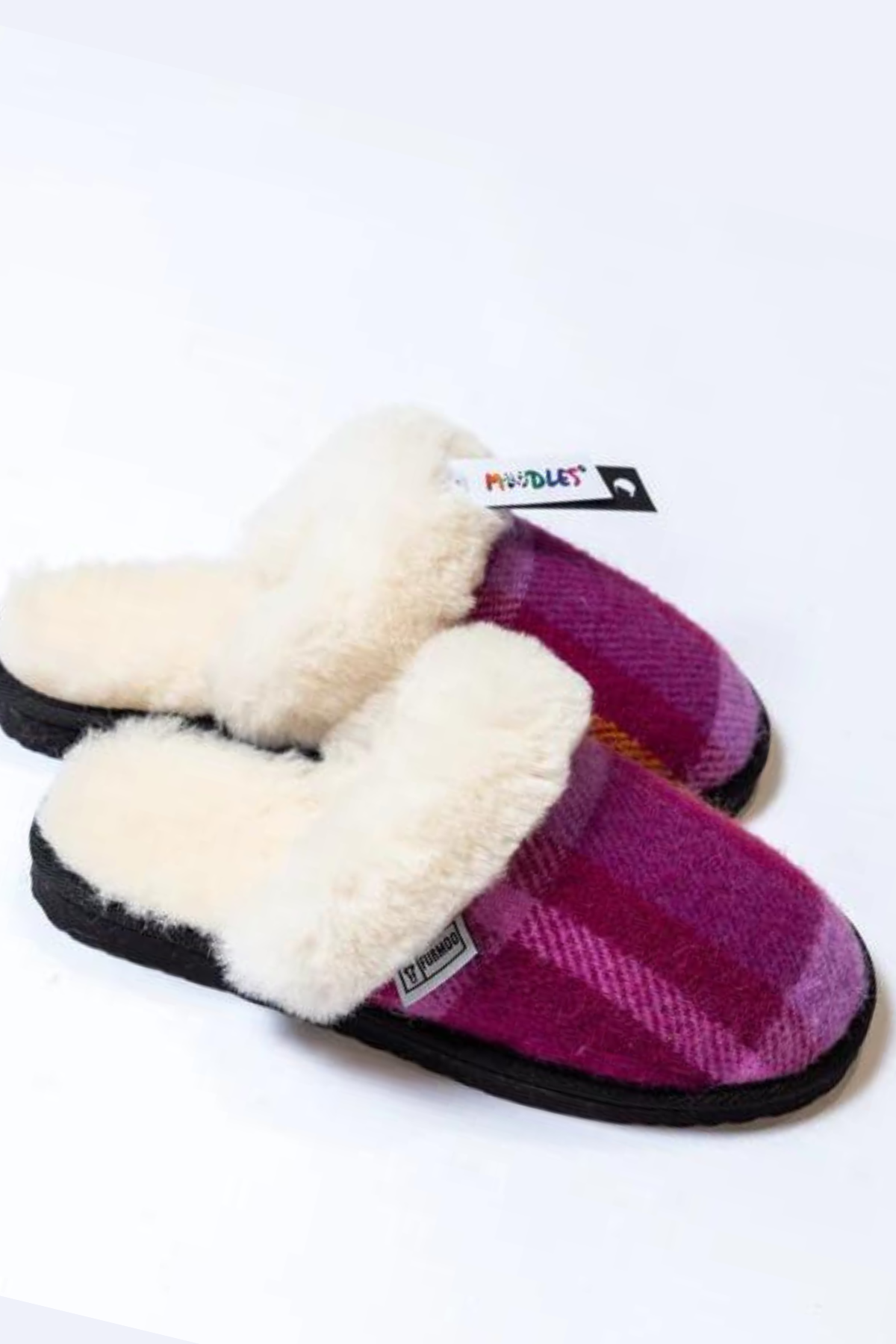 Tartan Moodle Slippers